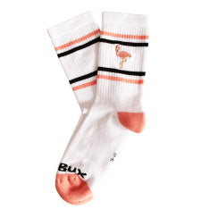 " bestickte Sportsocke " FLAMINGO 4