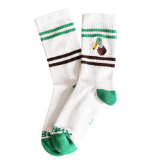 " bestickte Sportsocke " DUCK 3