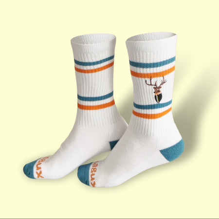 " bestickte Sportsocke " DEER 1