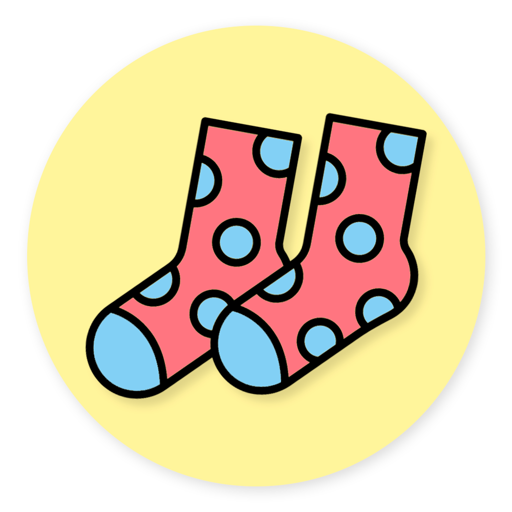 Icon mit Socken
